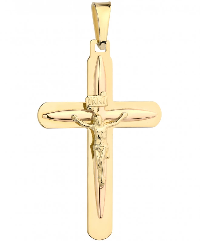 Krzyżyk Bonore ze złota próby 585 147711