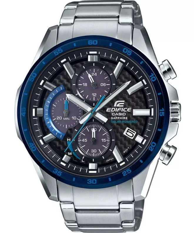 Zegarek męski Casio Edifice Premium Carbon Dial Sapphire Solar EFS-S540DB-1BUEF