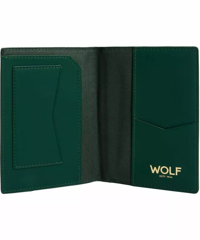 Etui na paszport Wolf Signature Green 776630