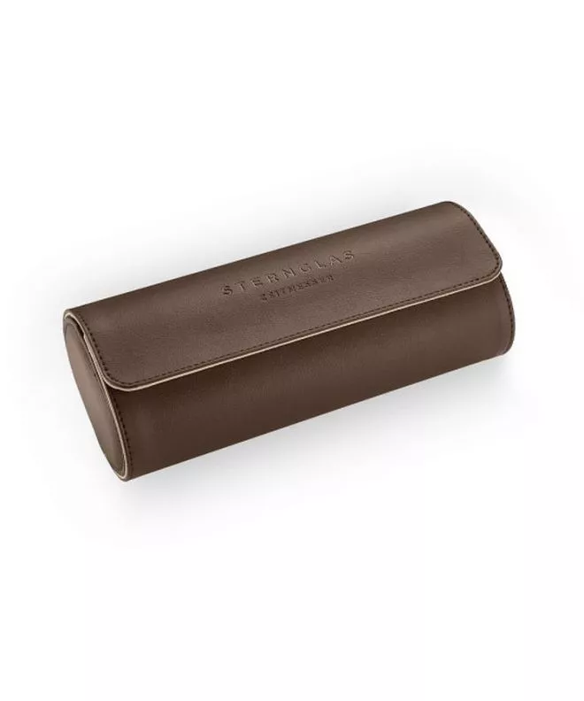 Etui Sternglas Watch Roll Brown na 3 zegarki S13-010