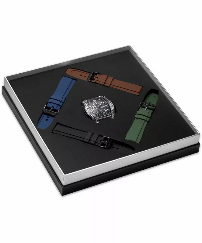 Zegarek męski Police Clout Tank Chronograph SET PEWGO00778X3