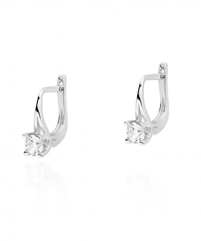 Kolczyki Bonore ze Złota próby 585 z diamentem 0,4 ct 173190