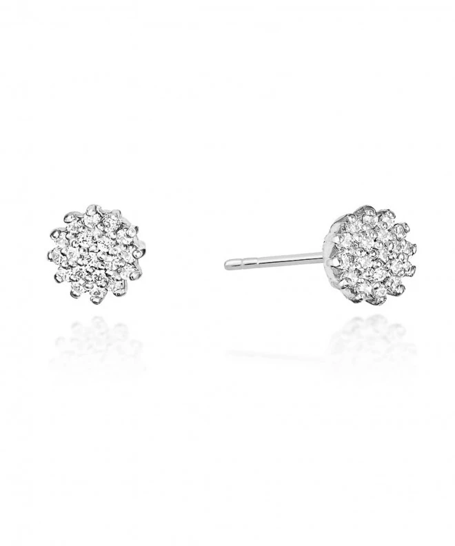 Kolczyki Bonore ze Złota próby 585 z diamentem 0,2 ct 173242