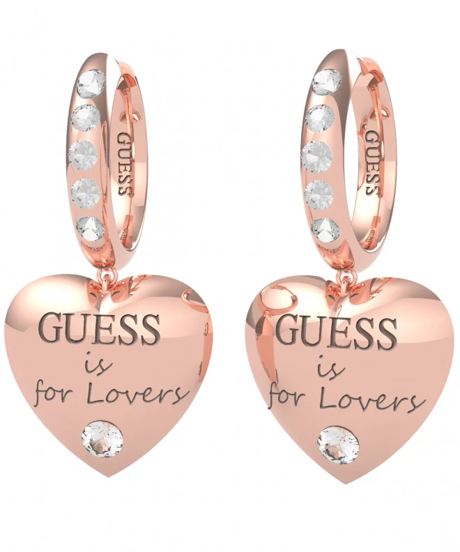 Kolczyki Guess - Guess Is For Lovers UBE70112