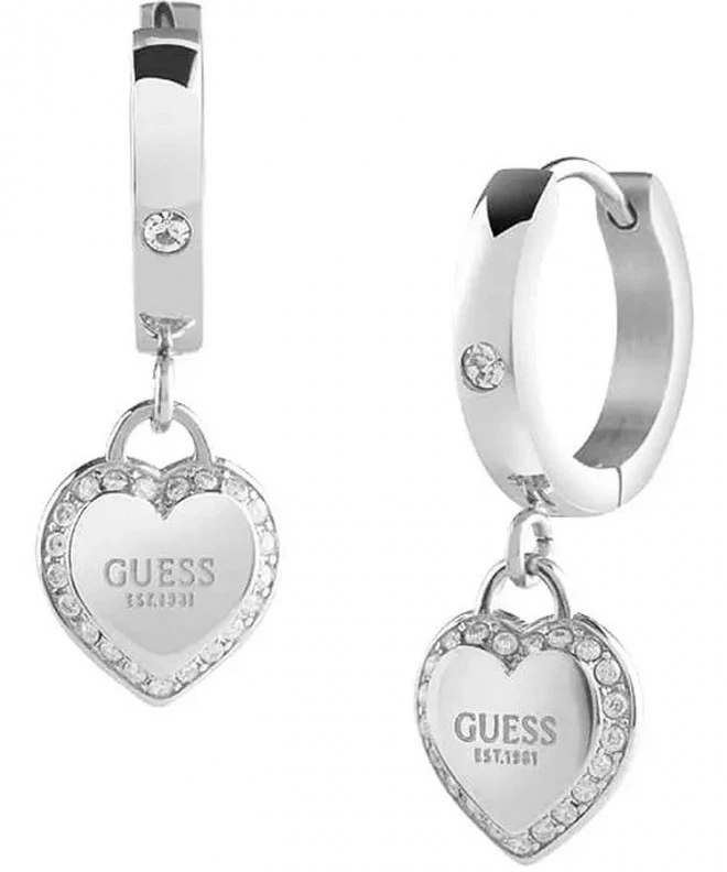 Kolczyki Guess Fine Heart JUBE01426JWRHT/U