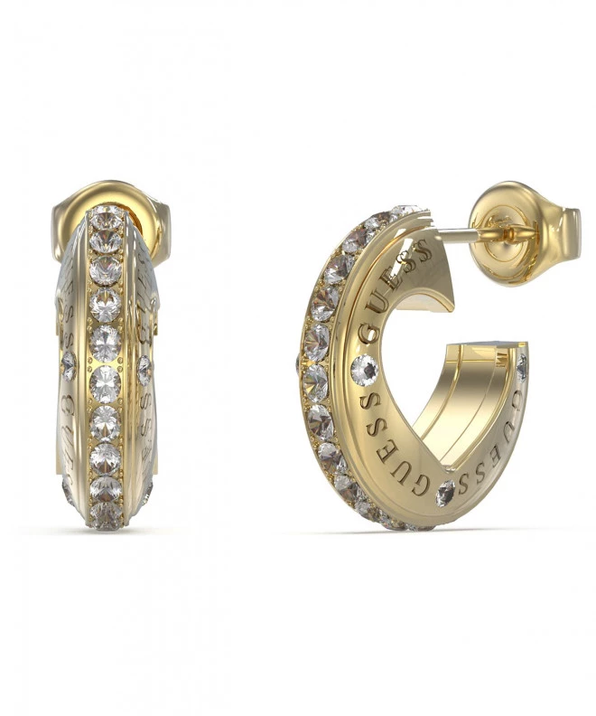 Kolczyki Guess Rolling Hearts JUBE03347JWYGT-U