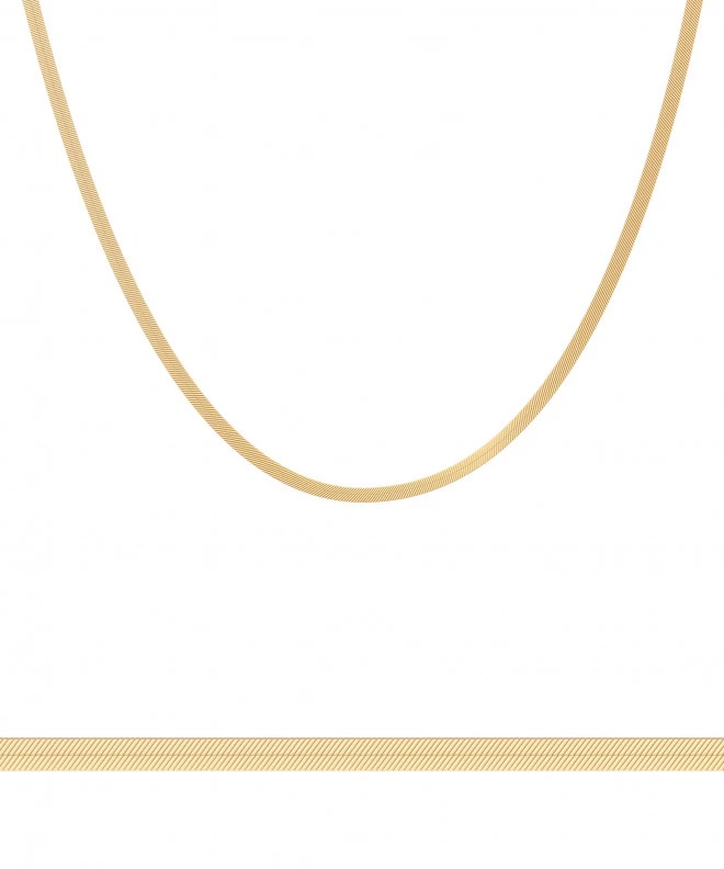 Łańcuszek Bonore 50 cm. Splot Taśma ze złota próby 585 o szerokości 3 mm 146930