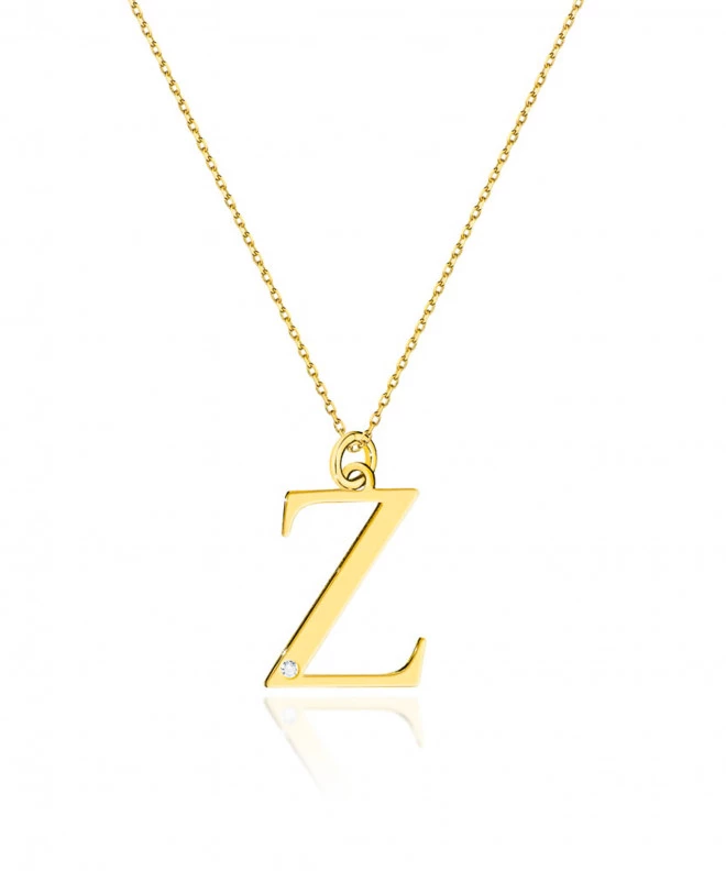 Łańcuszek Bonore 42 - 45 cm ze Złota próby 585 z diamentem 0,005 ct 173678