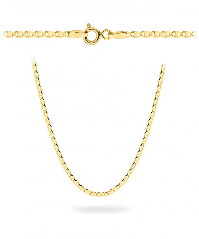 Łańcuszek Bonore 60 cm Splot Gucci ze Złota próby 585 147718