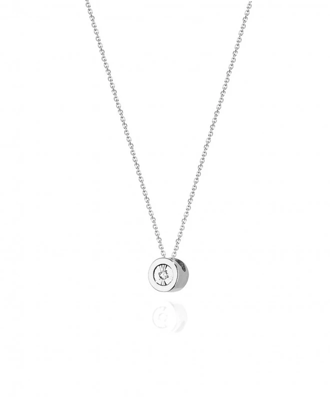 Łańcuszek Bonore 42 - 45 cm ze Złota próby 585 z diamentem 0,0145 ct 173267