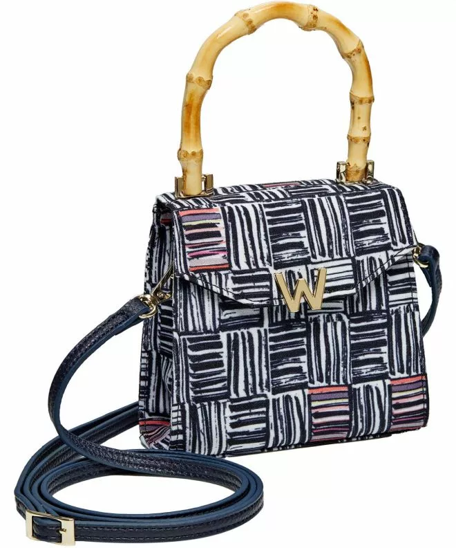 Mała torebka Wolf Evie Eclectic Weave Black 735201
