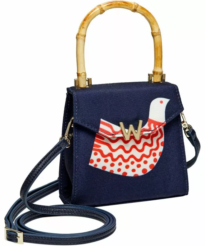 Mała torebka Wolf Evie Navy Bird 735217