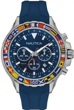 Zegarek męski Nautica Nst 1000 Flags NAD19562G