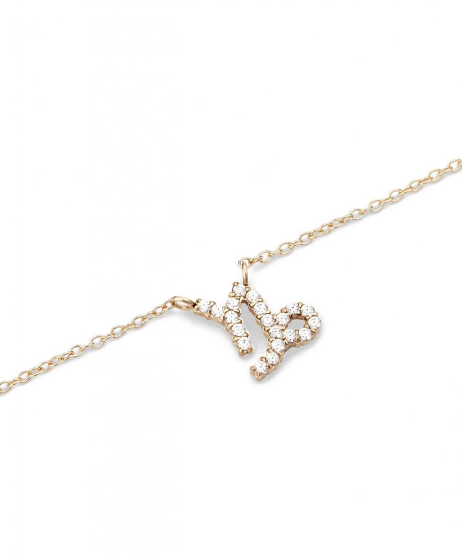 Naszyjnik Daniel Wellington Crystal Zodiac Chain Gold Capricorn DW00400928