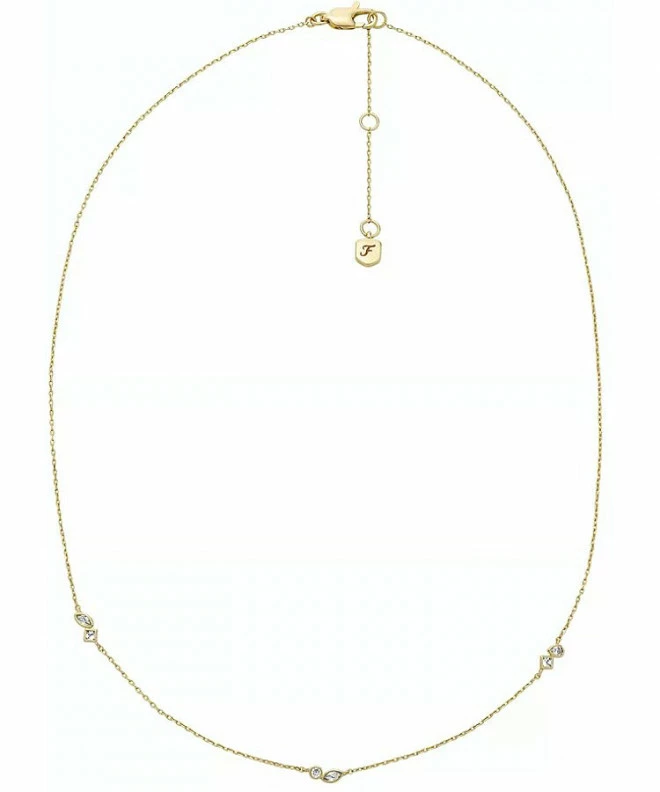 Naszyjnik Fossil Ellis Toi Et Moi Gold-Tone JA7287710
