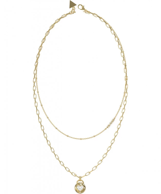 Naszyjnik Guess Rolling Hearts JUBN03348JWYGT-U