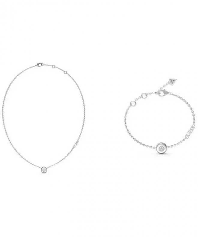 Naszyjnik Guess Stylish SET z bransoletką JUBS04692JWRHS