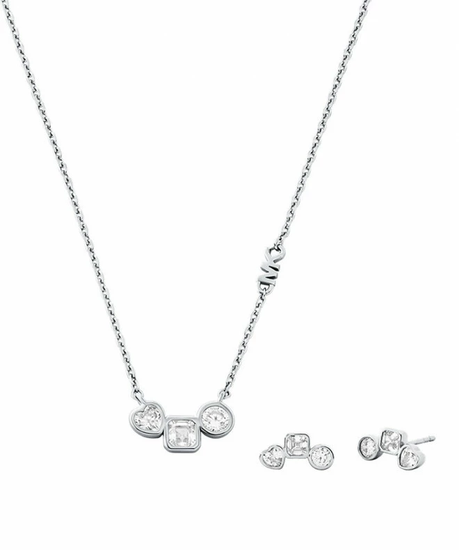 Naszyjnik Michael Kors Premium Silver SET Srebro 925 MKC1767SET