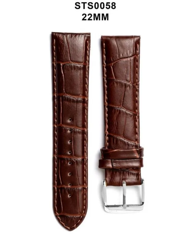 Pasek Pierre Ricaud Leather 22 mm STS0058.5B22