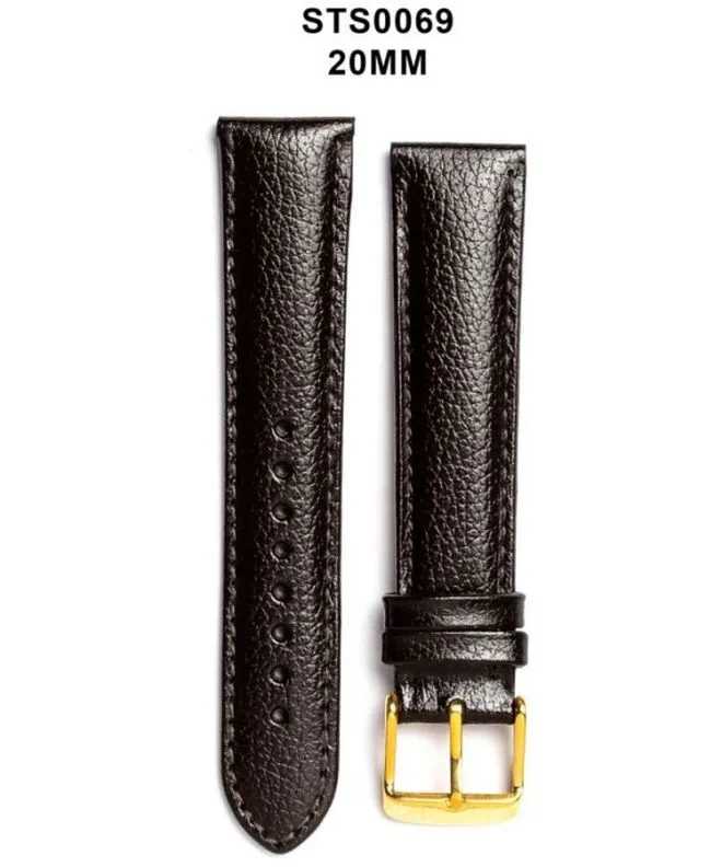 Pasek Pierre Ricaud Leather 20 mm STS0069.1B20