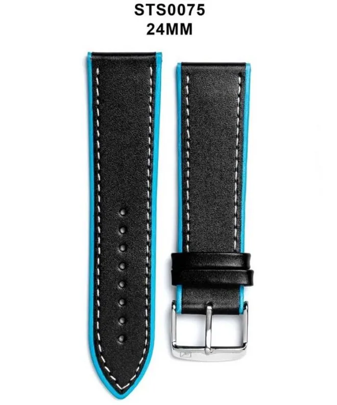 Pasek Pierre Ricaud Leather 24 mm STS0075.5124