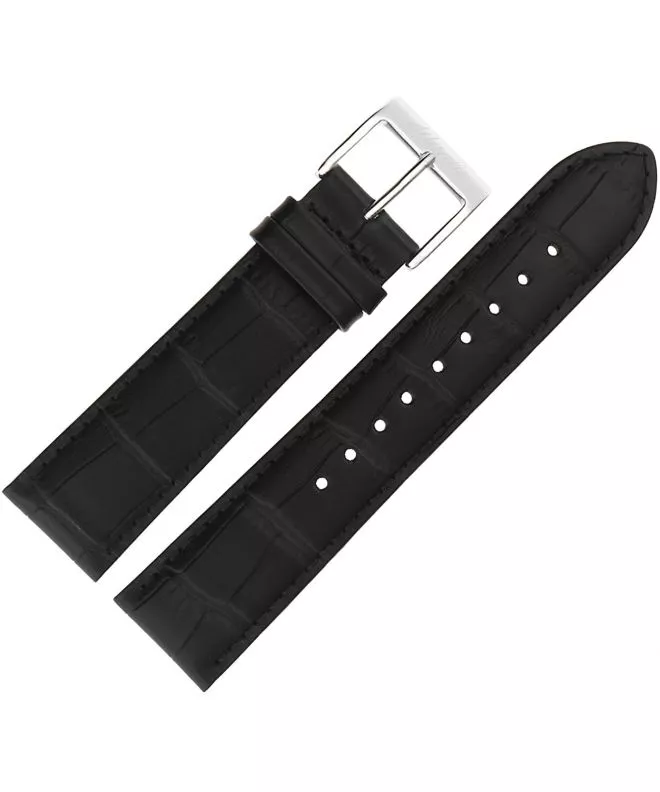 Pasek Atlantic Black 22 mm 5904329973418