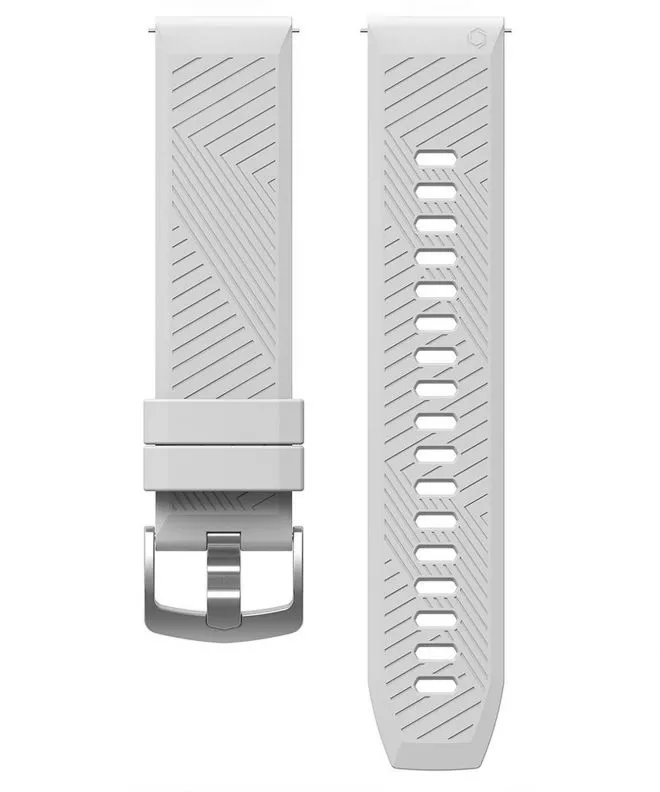 Pasek Coros Pro Silicone 20 mm WAPXS.WB-WHT