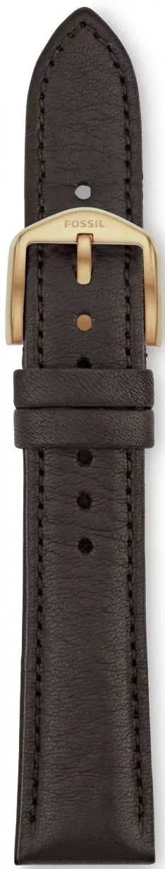 Pasek Fossil Black 18 mm S181196