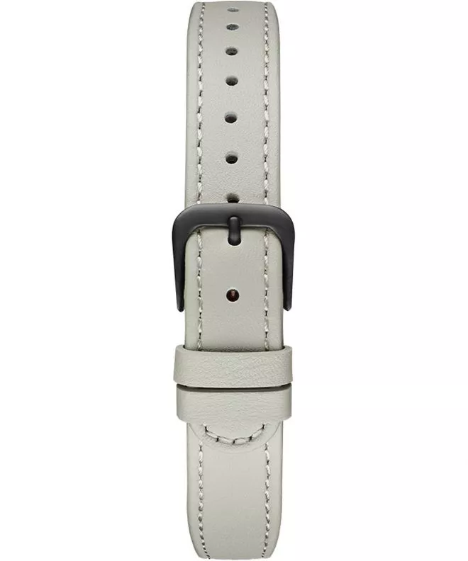 Pasek Meller Grey Black Leather W 16 mm WNST-1GREY