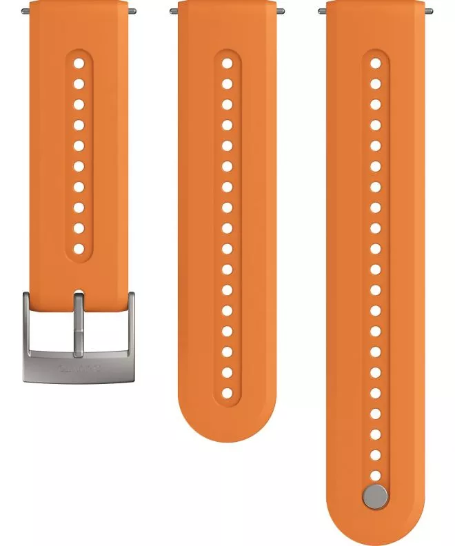 Pasek Suunto Athletic 7 Granite Orange S+M 24 mm SS050688000
