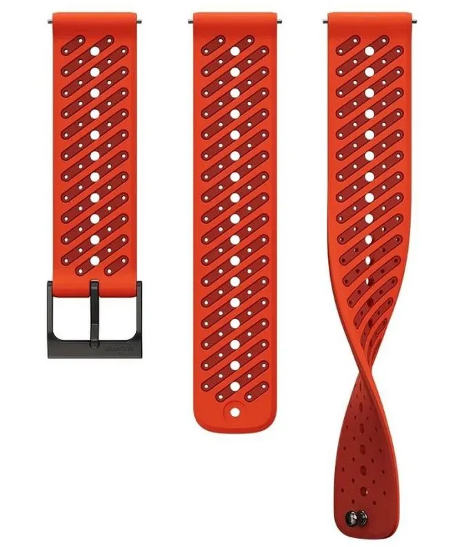 Pasek Suunto Athletic 8 Coral Orange S+M 22 mm SS051243000