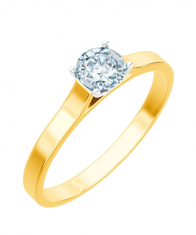 Pierścionek Bonore ze złota próby 585 z diamentem 0,7 ct 91337