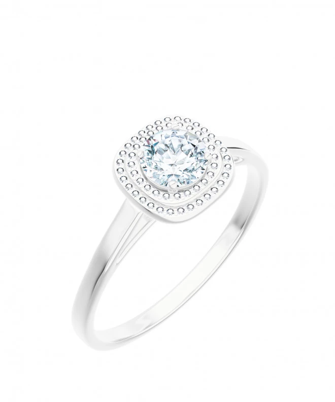 Pierścionek Bonore z białego złota próby 585 z diamentem 0,7 ct 105792