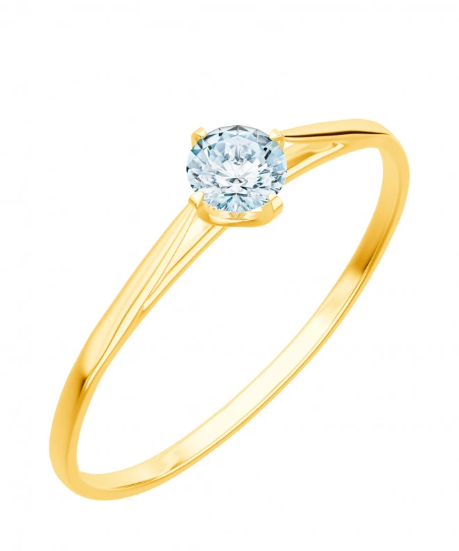 Pierścionek Bonore ze złota próby 585 z diamentem 0,5 ct 90315