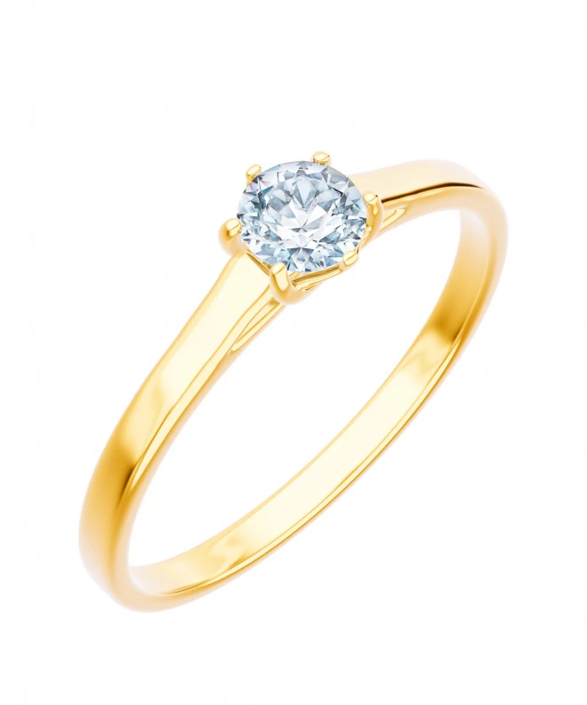 Pierścionek Bonore ze złota próby 585 z diamentem 0,5 ct 90312
