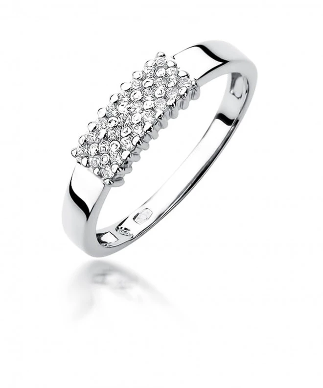 Pierścionek Bonore ze Złota próby 585 z diamentem 0,2 ct 163974