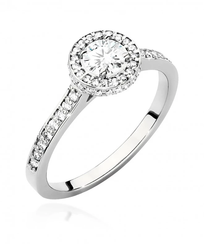 Pierścionek Bonore ze Złota próby 585 z diamentem 0,74 ct 169118