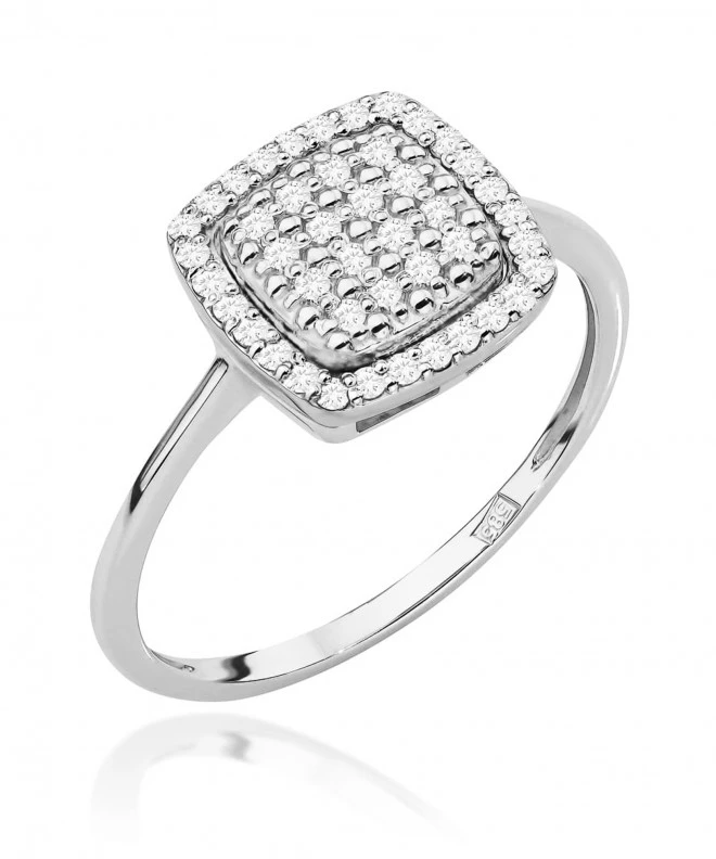 Pierścionek Bonore ze Złota próby 585 z diamentem 0,28 ct 169128