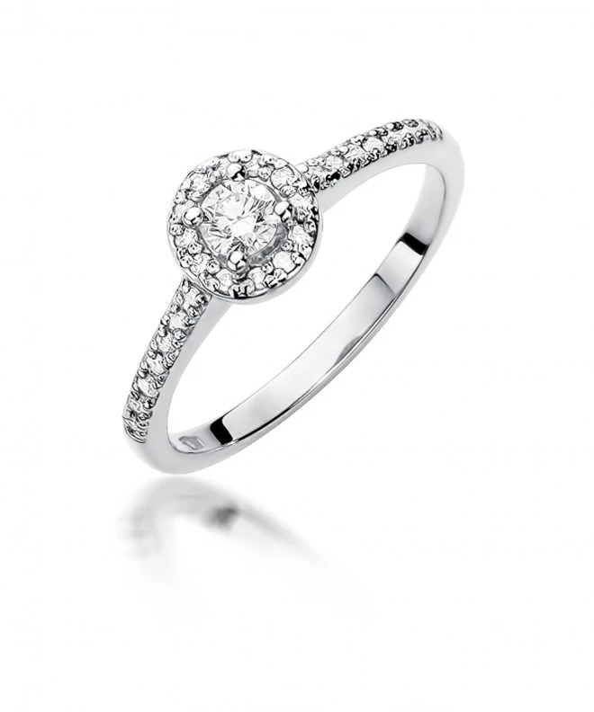 Pierścionek Bonore ze Złota próby 585 z diamentem 0,52 ct 162942