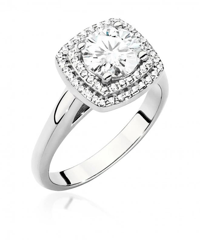 Pierścionek Bonore ze Złota próby 585 z diamentem 1,28 ct 172397