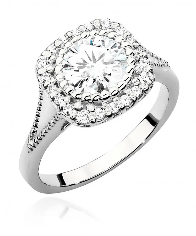 Pierścionek Bonore ze Złota próby 585 z diamentem 1,19 ct 173007