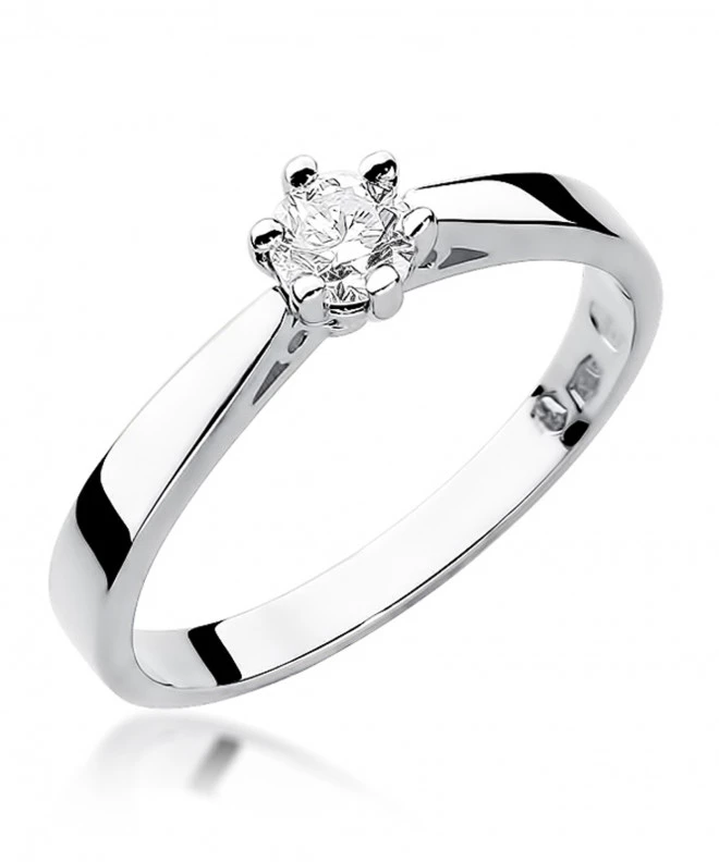 Pierścionek Bonore ze Złota próby 585 z diamentem 0,25 ct 153281