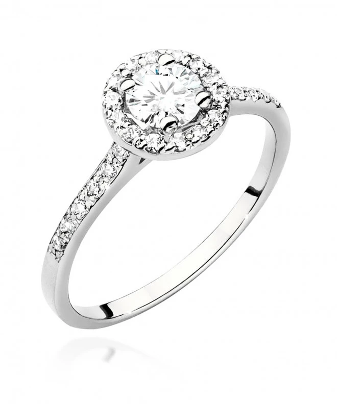 Pierścionek Bonore ze Złota próby 585 z diamentem 0,74 ct 170224
