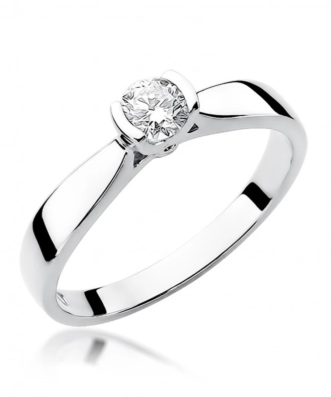 Pierścionek Bonore ze Złota próby 585 z diamentem 0,25 ct 153264