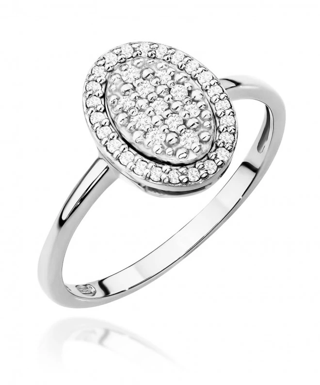 Pierścionek Bonore ze Złota próby 585 z diamentem 0,2 ct 169138