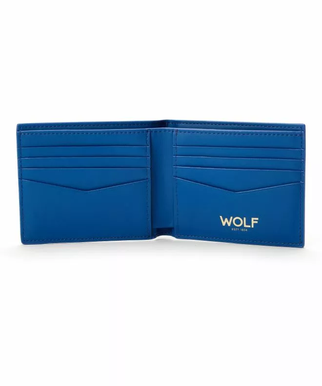 Portfel na banknoty Wolf Signature Blue 776024