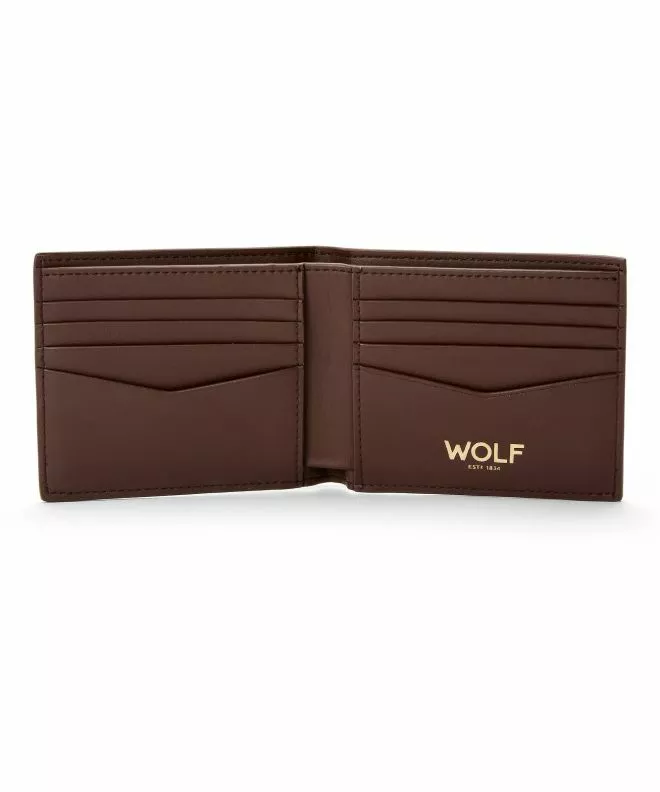 Portfel na banknoty Wolf Signature Brown 776033