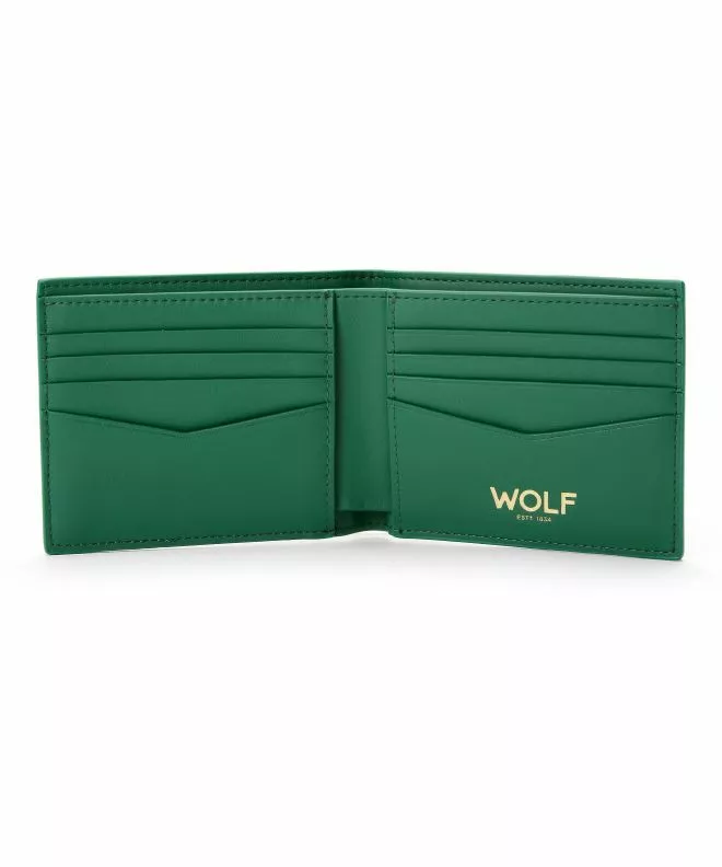 Portfel na banknoty Wolf Signature Green 776030