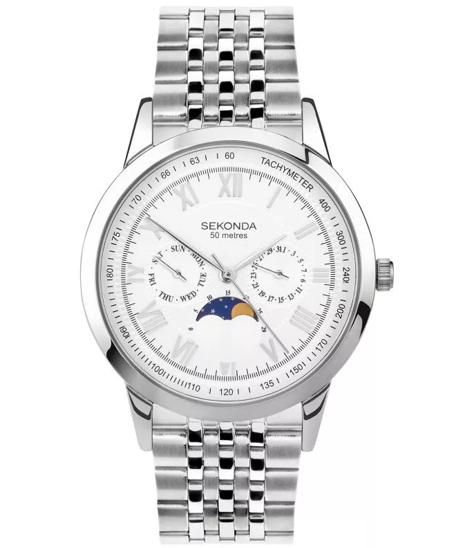 Zegarek męski Sekonda Armstrong Moon Phase 30229