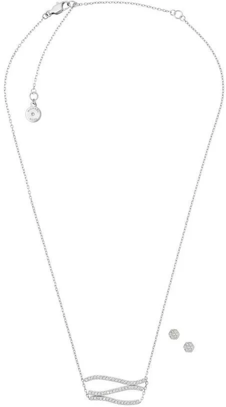 Naszyjnik Michael Kors Brillance Silver Necklace MKJ6899040